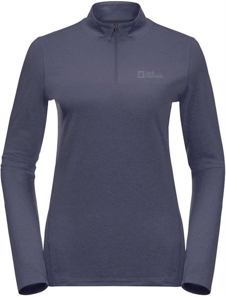 Jack Wolfskin Womens Sky Thermal Half-Zip Baselayer